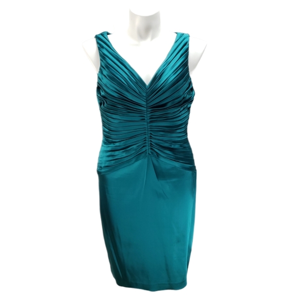 Calvin Klein Dresses & Skirts - [Calvin Klein] Size 14 Jewel Toned Satin Dress